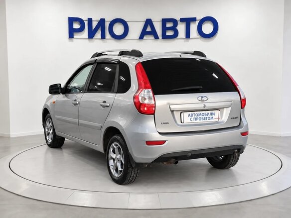 2013 Lada (ВАЗ) Kalina II, серебристый - вид 4