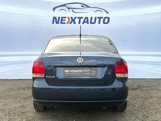 2014 Volkswagen Polo V, синий, 876400 рублей, вид 4