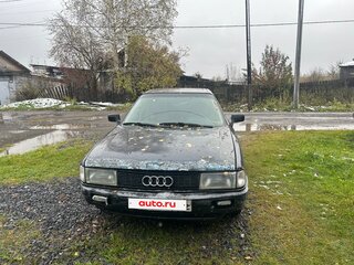 1990 Audi 80 IV (B3), синий, 160000 рублей, вид 4