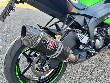 2014 Kawasaki ZX-6R Ninja, зелёный, 875000 рублей, вид 4