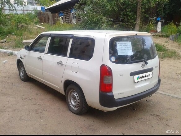 2009 Toyota Probox I, белый, 550000 рублей - вид 2