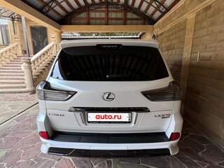 2018 Lexus LX 570 III Рестайлинг 2, белый, 7550000 рублей, вид 5