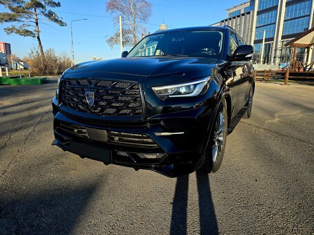 2020 Infiniti QX80 I Рестайлинг 3, чёрный, 6100000 рублей, вид 3