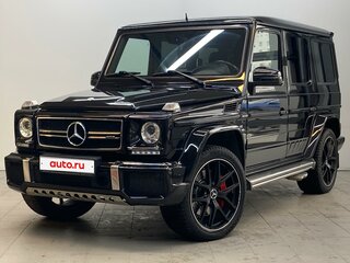 2016 Mercedes-Benz G-Класс AMG 63 AMG I (W463) Рестайлинг 3, чёрный, 7790000 рублей, вид 1