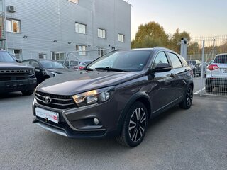 2019 Lada (ВАЗ) Vesta SW Cross I, коричневый, 888910 рублей, вид 4