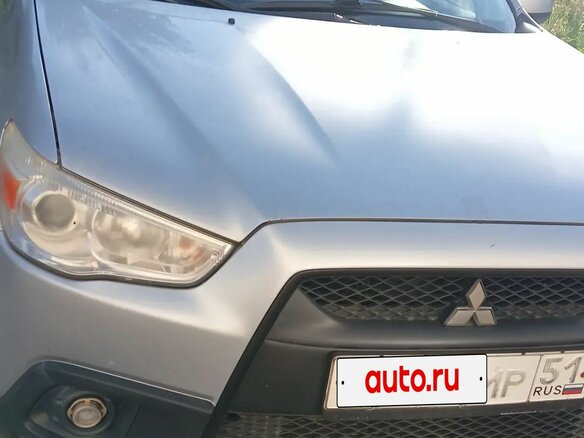 2011 Mitsubishi ASX I, серебристый, 750000 рублей