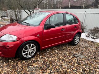 2008 Citroen C3 I Рестайлинг, красный, 260000 рублей, вид 3