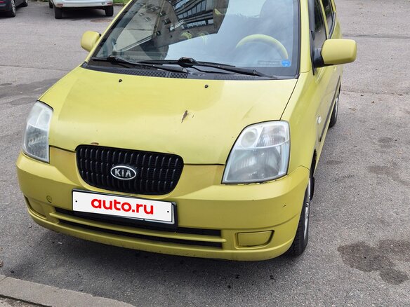 2007 Kia Picanto I, жёлтый, 150000 рублей - вид 2