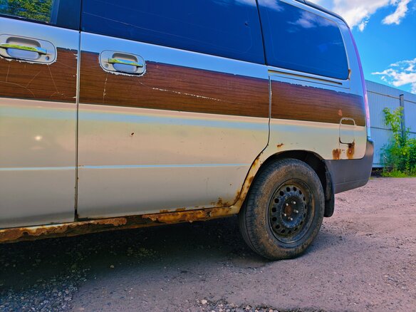 1998 Honda Stepwgn I, серый, 300000 рублей - вид 6
