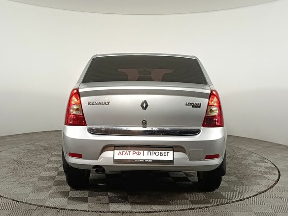 2012 Renault Logan I Рестайлинг, серебристый, 635000 рублей - вид 5