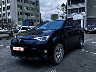 2017 Toyota RAV4 IV (XA40) Рестайлинг, чёрный, 2500000 рублей, вид 1