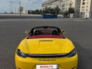 2018 Porsche Boxster GTS IV 718 (982), жёлтый, 7700000 рублей, вид 3