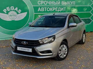 2017 Lada (ВАЗ) Vesta I, серебристый, 759000 рублей, вид 1