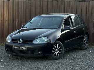 2004 Volkswagen Golf V, чёрный, 479777 рублей, вид 1
