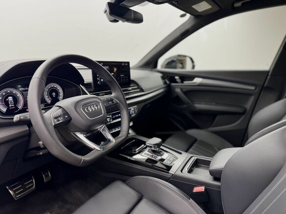 2025 Audi Q5 L 45 TFSI II (FY) Рестайлинг, синий, 5950000 рублей - вид 11