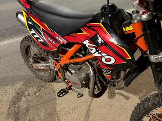 2024 Kayo Basic TT125, красный, 65000 рублей, вид 3
