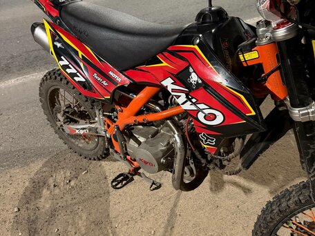 2024 Kayo Basic TT125, красный, 65000 рублей, вид 3