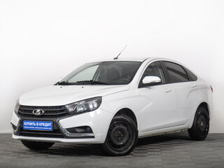 2018 Lada (ВАЗ) Vesta I, белый, 889000 рублей, вид 2