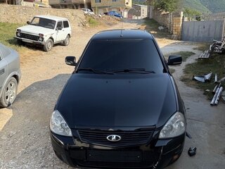 2014 Lada (ВАЗ) Priora I Рестайлинг, чёрный, 420000 рублей, вид 2