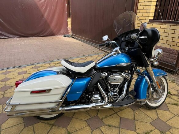 2021 Harley-Davidson Street Glide, синий, 2200000 рублей - вид 9