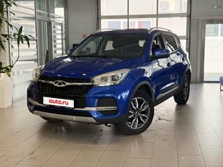 2022 Chery Tiggo 4 I Рестайлинг, синий, 1350000 рублей, вид 1