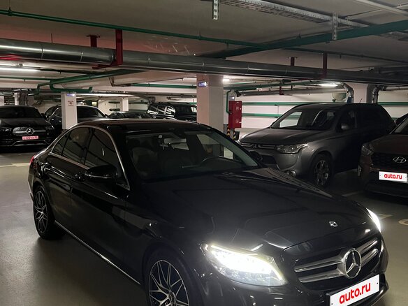 2019 Mercedes-Benz C-Класс 180 IV (W205) Рестайлинг, чёрный, 2900000 рублей - вид 1