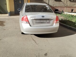 2008 Kia Cerato I Рестайлинг, серебристый, 390000 рублей, вид 4
