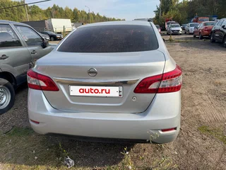 2015 Nissan Sentra VII (B17), серебристый, 860000 рублей, вид 2