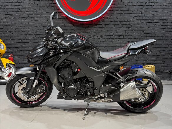 2017 Kawasaki Z 1000, чёрный, 845000 рублей - вид 11