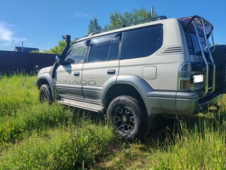 1996 Toyota Land Cruiser Prado 90 Series, серебристый, 2196000 рублей, вид 4