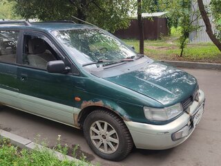 1997 Mitsubishi Space Wagon II, зелёный, 120000 рублей, вид 4