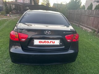 2008 Hyundai Elantra IV (HD), чёрный, 450000 рублей, вид 2