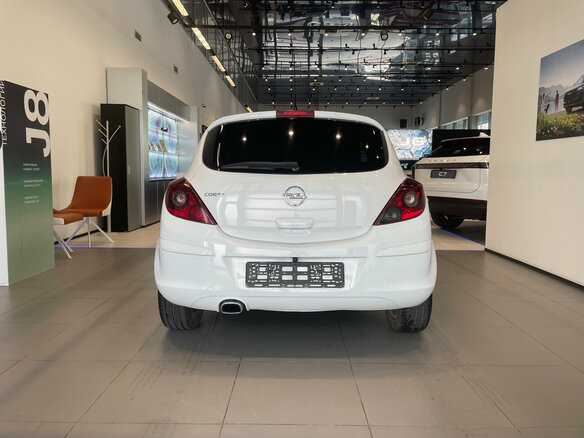 2013 Opel Corsa D Рестайлинг II, белый - вид 4