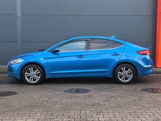 2017 Hyundai Elantra VI (AD), синий, 1579000 рублей, вид 2