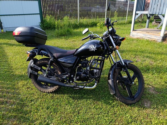 2024 Zontes Tiger, чёрный, 85000 рублей