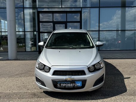 2013 Chevrolet Aveo II, серый, 595000 рублей, вид 3