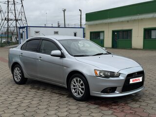 2011 Mitsubishi Lancer X Рестайлинг, серебристый, 625000 рублей, вид 3