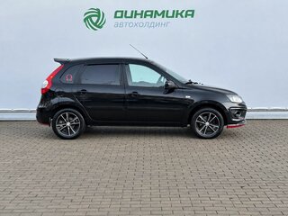 2013 Lada (ВАЗ) Kalina II, чёрный, 380000 рублей, вид 4