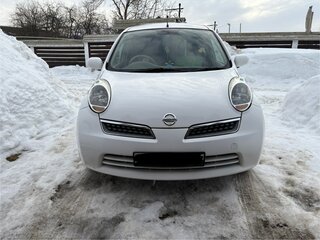 2009 Nissan March III (K12), белый, 470000 рублей, вид 1