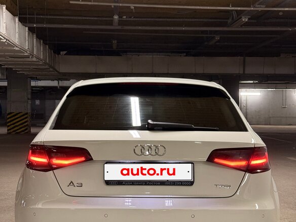 2013 Audi A3 III (8V), белый, 1350000 рублей - вид 4
