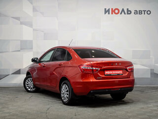 2021 Lada (ВАЗ) Vesta I, красный, 940000 рублей, вид 4