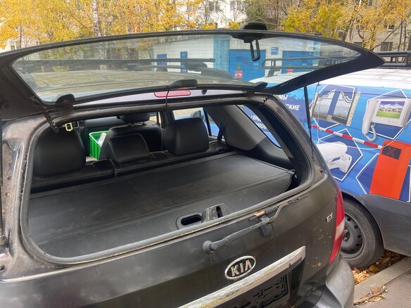 2007 Kia Sorento I Рестайлинг, чёрный - вид 13