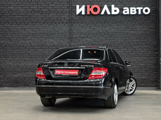 2009 Mercedes-Benz C-Класс 180 5G-TRONIC III (W204), чёрный, 1100000 рублей, вид 4