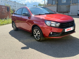 2016 Lada (ВАЗ) Vesta I, красный, 869000 рублей, вид 2