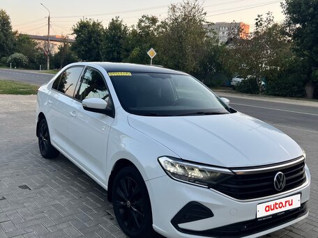 2022 Volkswagen Polo VI, белый, 1480000 рублей, вид 4