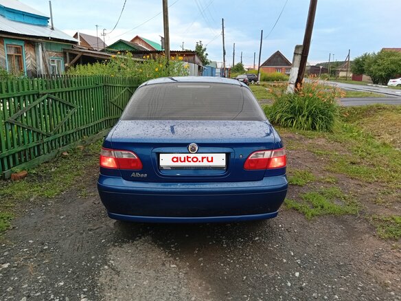 2008 Fiat Albea I Рестайлинг, синий, 230000 рублей - вид 7