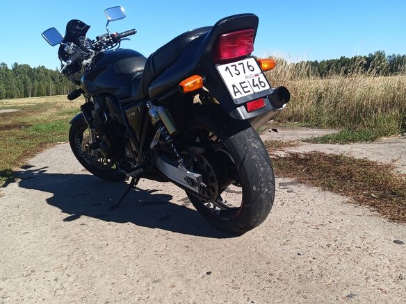 1998 Honda CB 400 Super Four, чёрный, 300000 рублей - вид 6