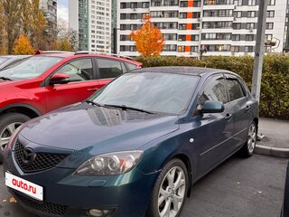 2007 Mazda 3 I (BK) Рестайлинг, синий, 500000 рублей, вид 1