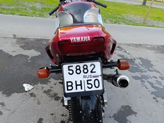 1998 Yamaha YZF1000R Thunderace, пурпурный, 330000 рублей, вид 2