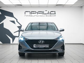 2020 Hyundai Solaris II Рестайлинг, серый, 1349000 рублей, вид 2